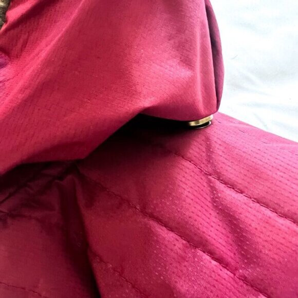 "NEW" Eddie Bauer Chinook Dog Pet Jacket Coat with hood red Small - Picture 5 of 13